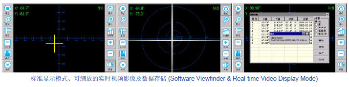 HCAM-2048/3048/A100型 嵌入式高精度雙軸光電自準直儀（嵌入式顯示控制器）